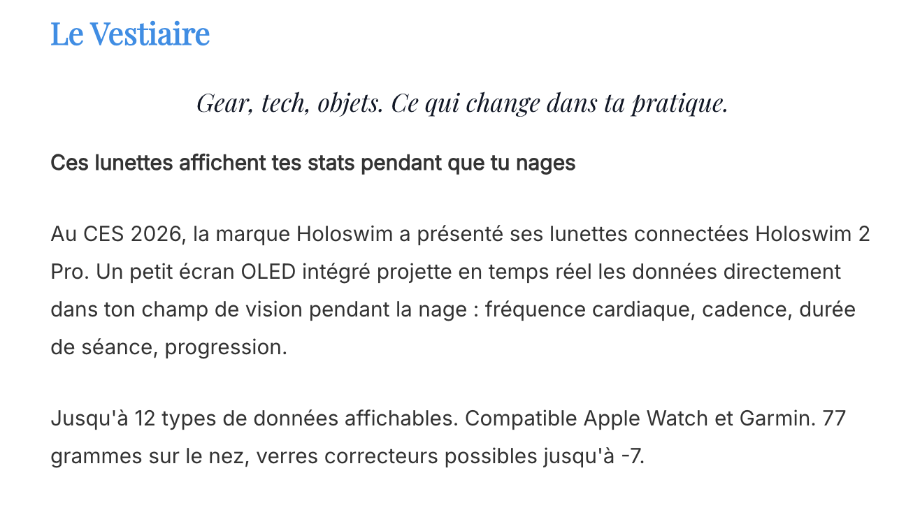 PSW N°03 Vestiaire