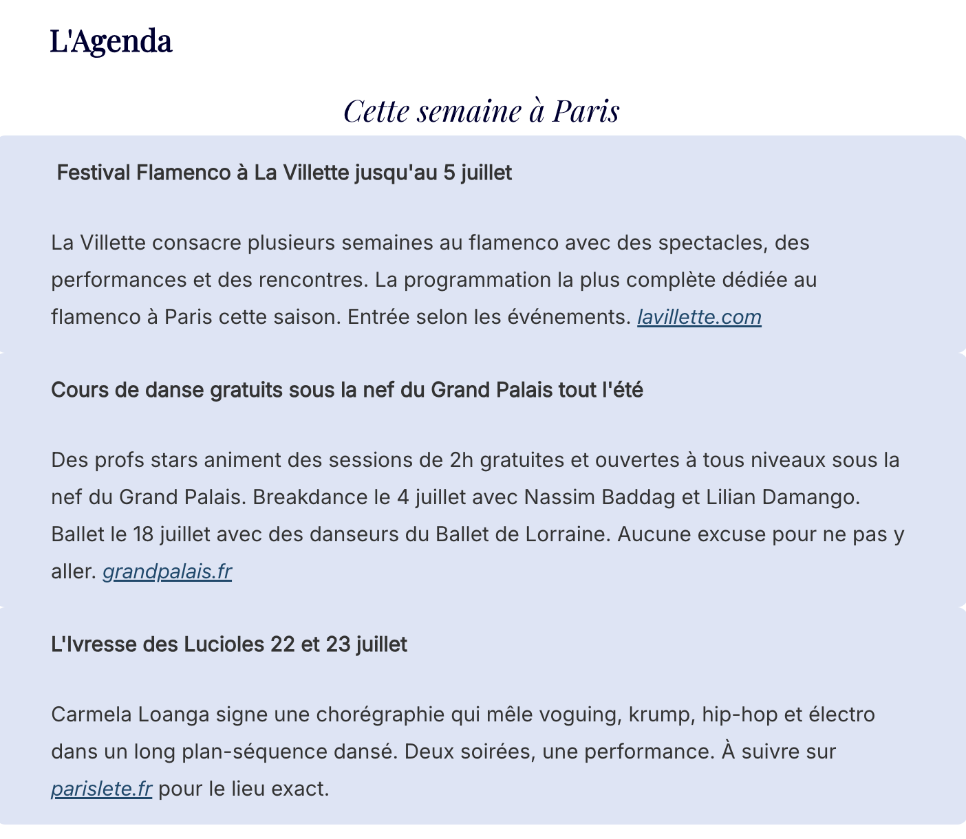 PSW N°05 Agenda